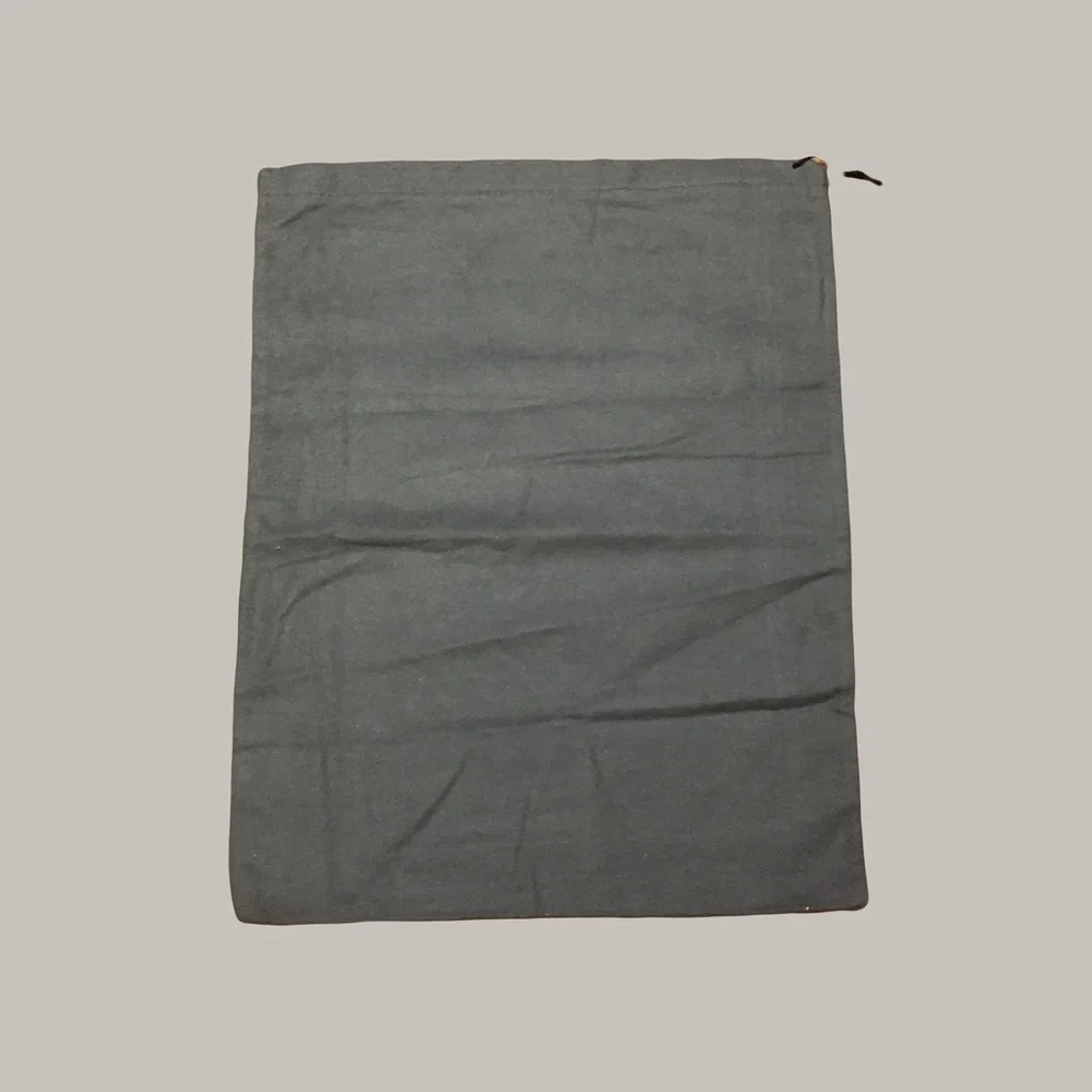 LD Tuttle Gray Grey Drawstring Dust bag Garment bag Soft Material